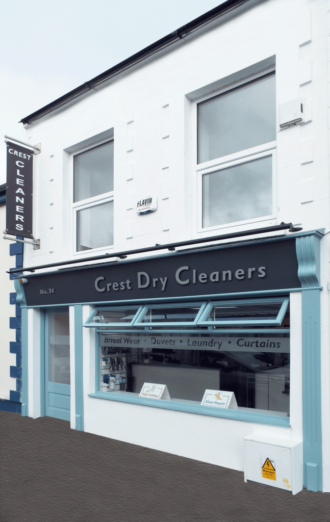 Crest Dry Cleaners & Laundry Dungarvan Shop Window